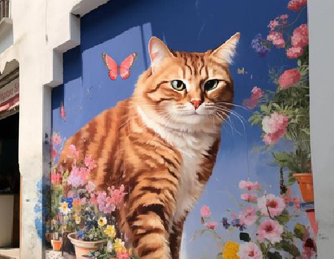 洛阳自己绘制有个性的手绘墙