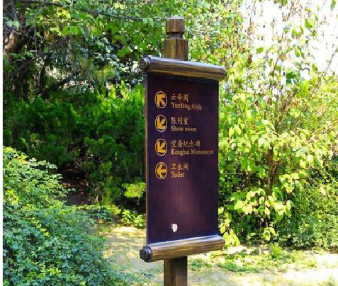 洛阳标识牌与环境之间有什么关系？