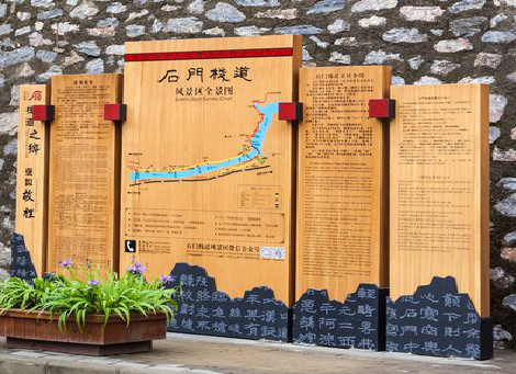 洛阳景区标识牌居然有这么多功能，让我来告诉你吧!